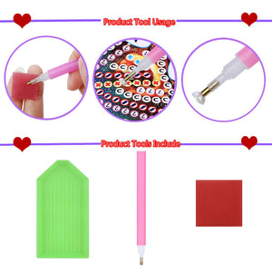 4PCS Flowers 30*30CM(Canvas) Partial Special Shaped Drill Diamond Painting
