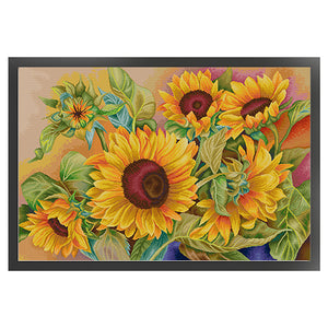 Spring Brand - Sunshine Date - 93*64CM 16CT 2 Stamped Cross Stitch Egyptian cotton