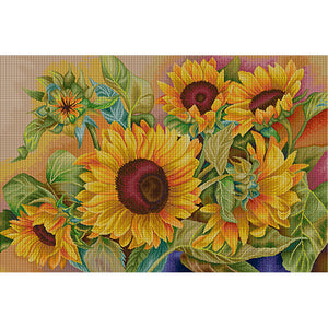 Spring Brand - Sunshine Date - 93*64CM 16CT 2 Stamped Cross Stitch Egyptian cotton