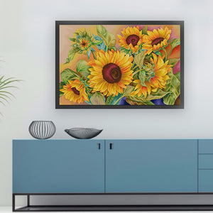 Spring Brand - Sunshine Date - 93*64CM 16CT 2 Stamped Cross Stitch Egyptian cotton