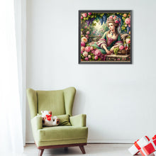 Load image into Gallery viewer, Rococo Girl 40*40CM(Canvas) Full Round Drill Diamond Painting
