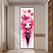 Load image into Gallery viewer, Huancan - Halloween Witch - 30*80CM 11CT 3 Stamped Cross Stitch
