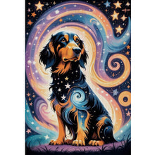 Load image into Gallery viewer, Yishu - Starlight Puppy - 40*60CM 11CT 3 Stamped Cross Stitch
