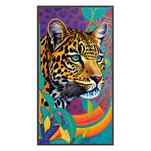 Load image into Gallery viewer, Yishu - Leopard - 40*70CM 11CT 3 Stamped Cross Stitch
