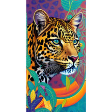 Load image into Gallery viewer, Yishu - Leopard - 40*70CM 11CT 3 Stamped Cross Stitch
