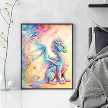 Load image into Gallery viewer, Yishu - Pterosaur Poster - 45*55CM 11CT 3 Stamped Cross Stitch
