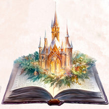 Load image into Gallery viewer, Castle In Book 30*30CM(Canvas) Full Round Drill Diamond Painting
