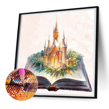 Load image into Gallery viewer, Castle In Book 30*30CM(Canvas) Full Round Drill Diamond Painting
