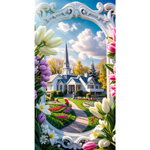 Load image into Gallery viewer, Villa 40*70CM(Canvas) Full Round Drill Diamond Painting
