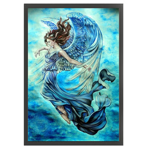 Huancan - Angel - 50*70CM 11CT 3 Stamped Cross Stitch