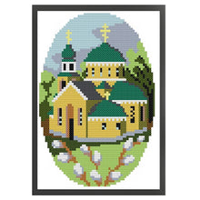 Load image into Gallery viewer, Four Seasons Cottage - 17*25CM 9CT Bead embroidery
