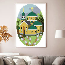 Load image into Gallery viewer, Four Seasons Cottage - 17*25CM 9CT Bead embroidery
