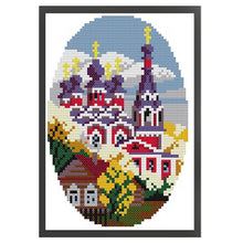 Load image into Gallery viewer, Four Seasons Cottage - 17*25CM 9CT Bead embroidery
