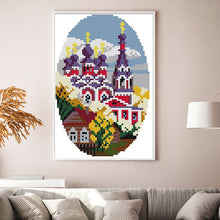 Load image into Gallery viewer, Four Seasons Cottage - 17*25CM 9CT Bead embroidery
