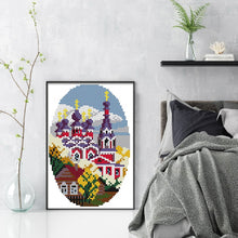 Load image into Gallery viewer, Four Seasons Cottage - 17*25CM 9CT Bead embroidery
