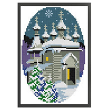 Load image into Gallery viewer, Four Seasons Cottage - 17*25CM 9CT Bead embroidery
