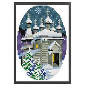 Four Seasons Cottage - 17*25CM 9CT Bead embroidery