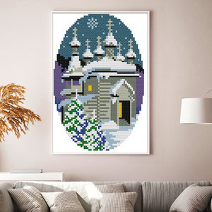 Four Seasons Cottage - 17*25CM 9CT Bead embroidery