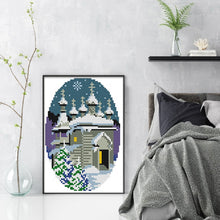 Load image into Gallery viewer, Four Seasons Cottage - 17*25CM 9CT Bead embroidery
