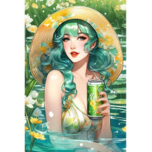 Load image into Gallery viewer, Girl In The Water 40*60CM(Picture) Full Square Drill Diamond Painting
