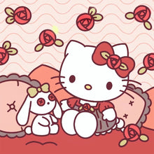 Load image into Gallery viewer, Hello Kitty 40*40CM(Picture) Full Round Drill Diamond Painting

