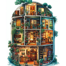 Load image into Gallery viewer, Magic Cottage 40*50CM(Picture) Full Round Drill Diamond Painting
