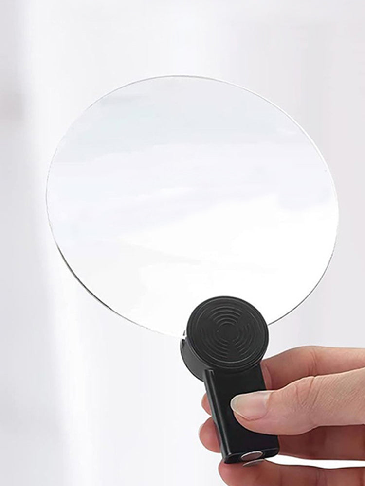 5X Neck Wear Magnifying Glass 13CM for Reading Sewing Needlepoint (Black)