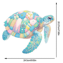 Load image into Gallery viewer, Acrylic Sea Turtle Desktop Diamond Painting Art Kits for Home Office Decor
