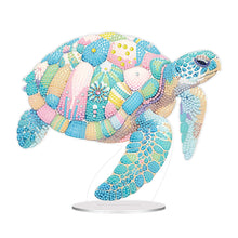 Load image into Gallery viewer, Acrylic Sea Turtle Desktop Diamond Painting Art Kits for Home Office Decor
