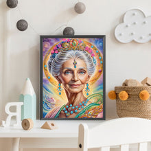 Load image into Gallery viewer, Elegant Woman 30*40CM(Canvas) Partial Special Shaped Drill Diamond Painting
