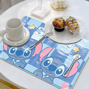 Diamond Painting Placemat Stitch DIY Diamond Crafts Projects for Kids Adults
