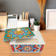 Load image into Gallery viewer, Mandala Diamond Painting Jewellery Storage Box for Necklaces Earrings Rings
