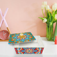 Load image into Gallery viewer, Mandala Diamond Painting Jewellery Storage Box for Necklaces Earrings Rings
