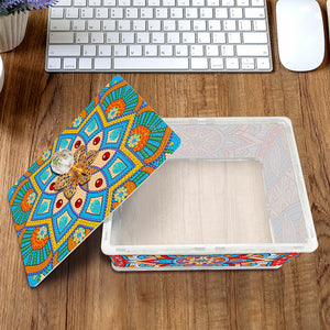 Mandala Diamond Painting Jewellery Storage Box for Necklaces Earrings Rings