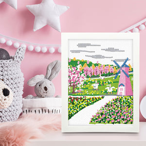 Landscape Rhinestones Diamond Painting Full Drill Diamond Painting for Beginners