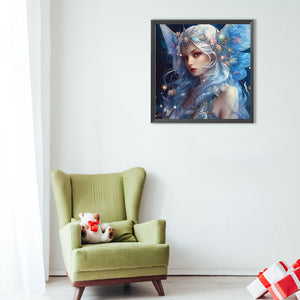 Elf Girl 40*40CM(Canvas) Full Round Drill Diamond Painting
