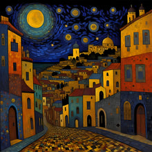 Load image into Gallery viewer, Colorful House 40*40CM(Canvas) Full Round Drill Diamond Painting
