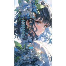 Load image into Gallery viewer, Kimono Girl 40*70CM(Picture) Full Round Drill Diamond Painting
