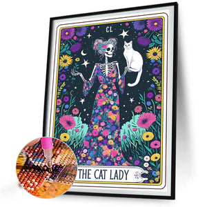 Skeleton 40*50CM(Canvas) Full Round Drill Diamond Painting