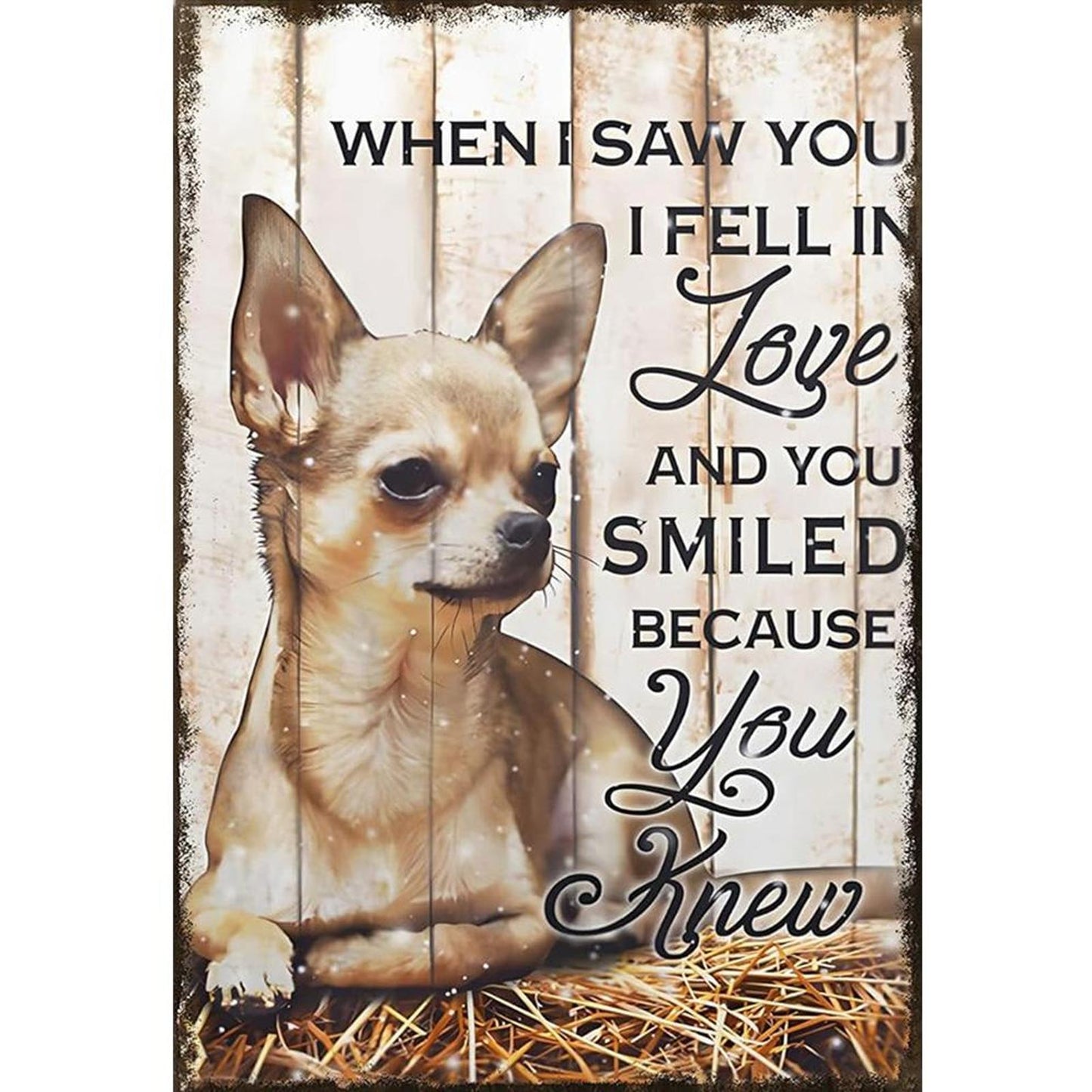 Little Dog - Full 11CT Stamped Cross Stitch 40x60CM - Huacan