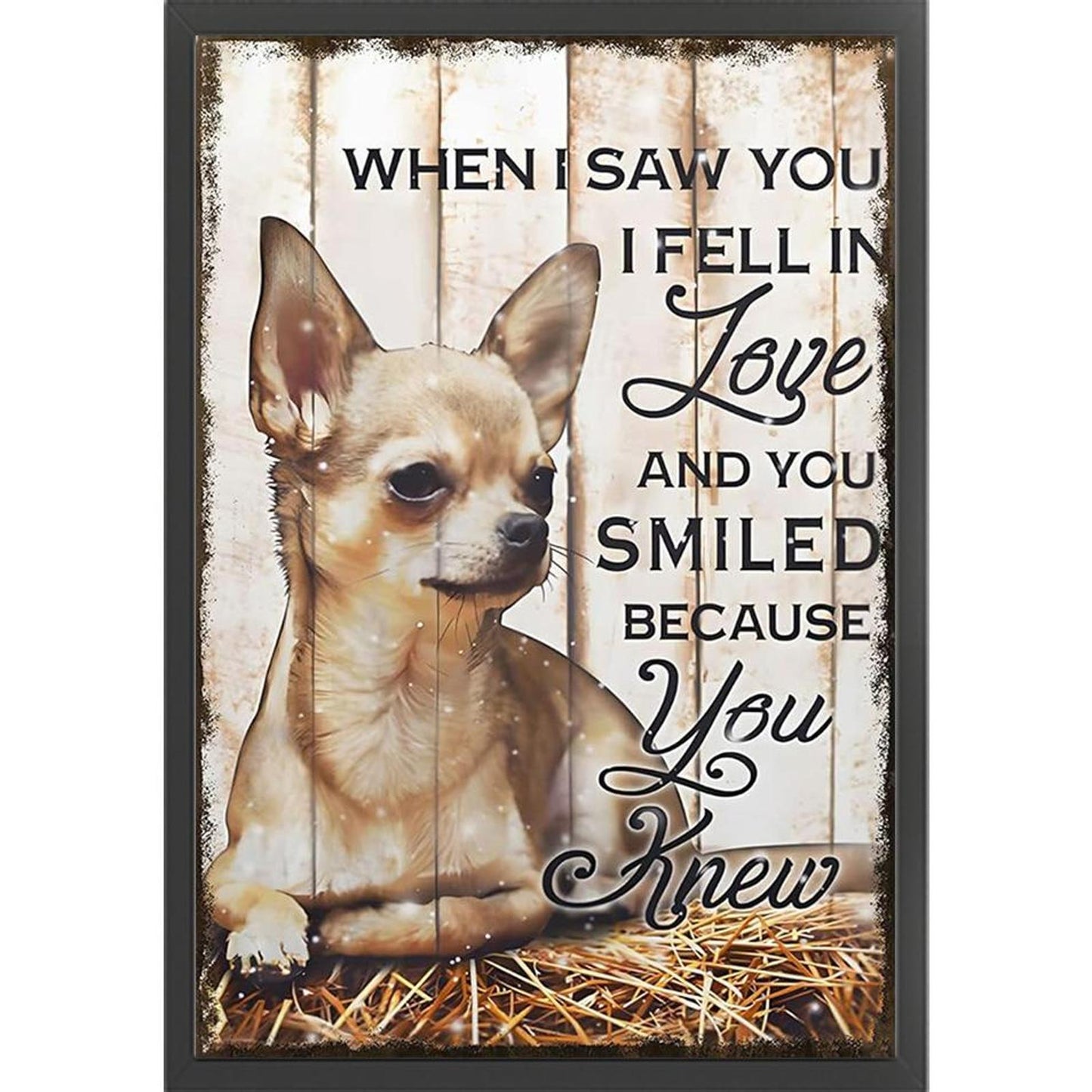 Little Dog - Full 11CT Stamped Cross Stitch 40x60CM - Huacan