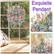 Load image into Gallery viewer, Gorgeous Cross 2D Flat DIY Diamond Painting Set Diamond Art Pendant Wall Decor
