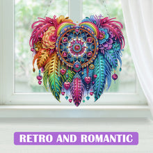 Load image into Gallery viewer, Dream Catcher 2D Flat DIY Diamond Painting Set Diamond Art Pendant Wall Decor
