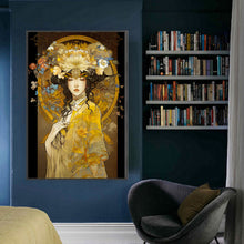 Load image into Gallery viewer, Yishu - Goddess - 50*75CM 11CT 3 Stamped Cross Stitch

