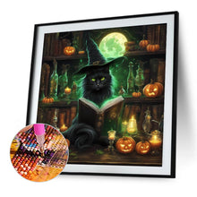 Load image into Gallery viewer, Black Cat 40*40CM(Picture) Full Square Drill Diamond Painting
