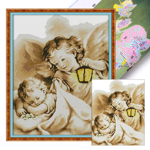 Joy Sunday - Dream Angel - 41*52CM 14CT 2 Stamped Cross Stitch