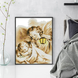 Joy Sunday - Dream Angel - 41*52CM 14CT 2 Stamped Cross Stitch