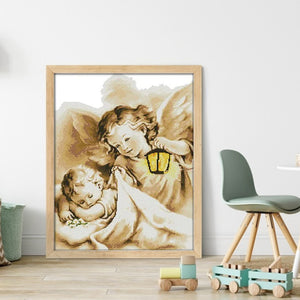 Joy Sunday - Dream Angel - 41*52CM 14CT 2 Stamped Cross Stitch
