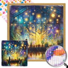 Load image into Gallery viewer, Garden Room At Night 40*40CM(Picture) Full Round Drill Diamond Painting
