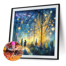 Load image into Gallery viewer, Garden Room At Night 40*40CM(Picture) Full Round Drill Diamond Painting
